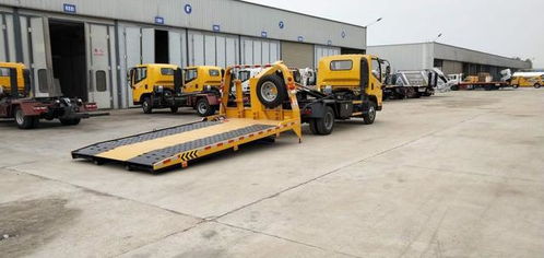 黃牌全落地解放虎VH一拖二清障車(chē)車(chē)型簡(jiǎn)介